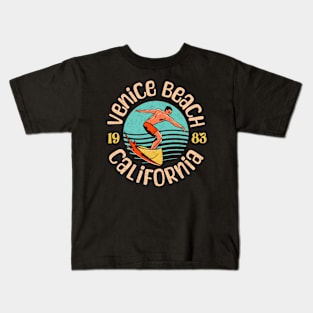 Venice Beach Vintage California Kids T-Shirt